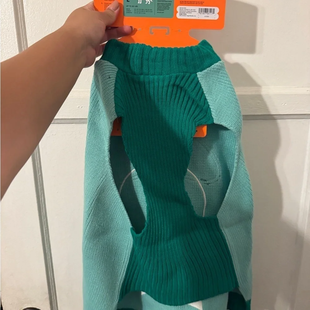 Boots and Barkley Dog Sweater Costume Sz Large